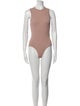 Tibi Crew Neck Sleeveless Bodysuit