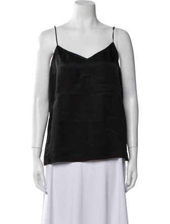 Tibi V-Neck Sleeveless Top