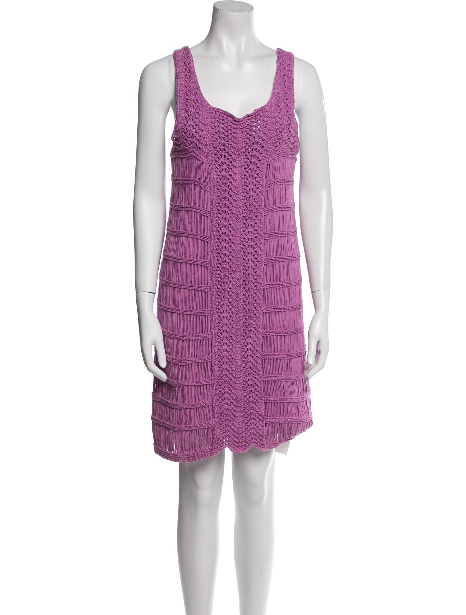 Tibi Striped Mini Dress