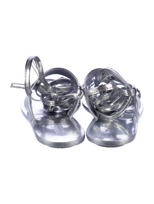 Tibi Leather Gladiator Sandals