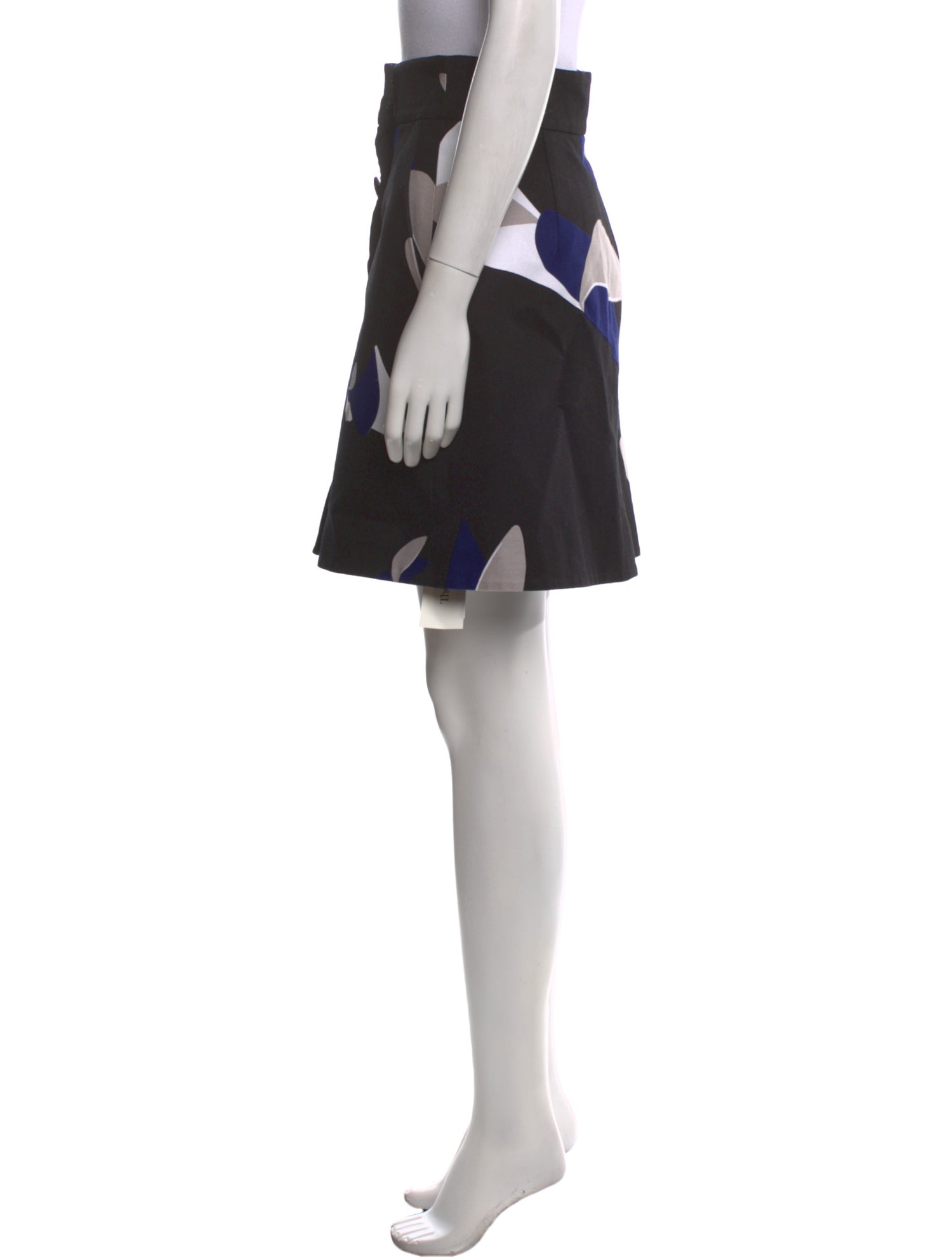 Tibi Printed Knee-Length Skirt