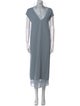 Tibi Wool Long Dress