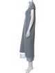 Tibi Wool Long Dress