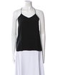 Tibi Silk V-Neck Top
