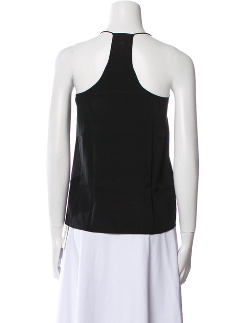 Tibi Silk V-Neck Top