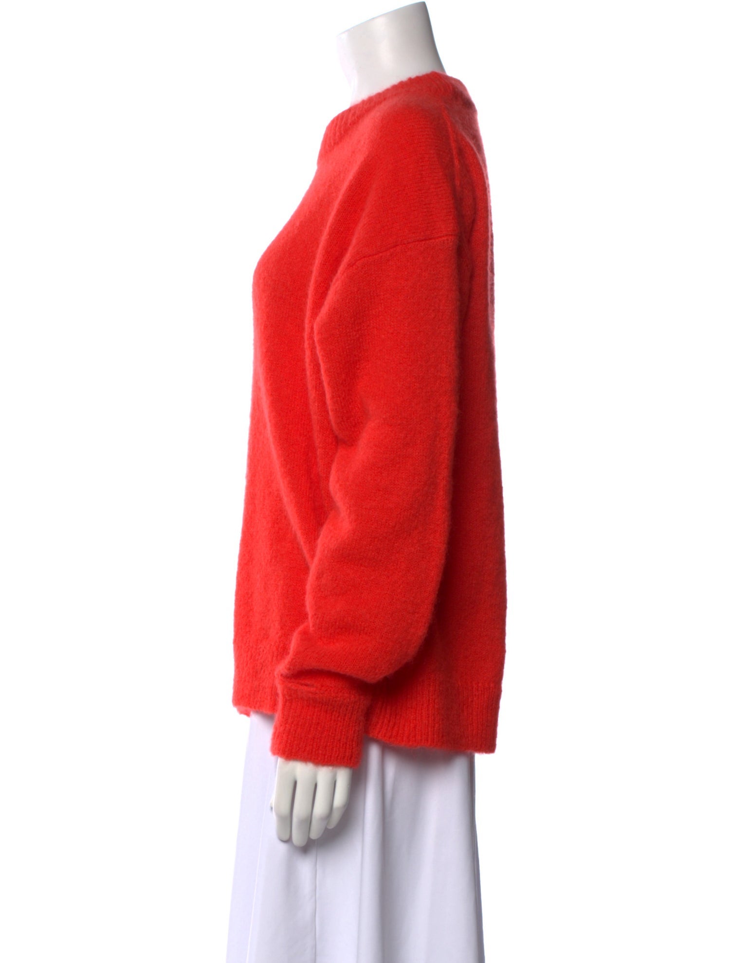 Tibi Mohair Crew Neck Sweater