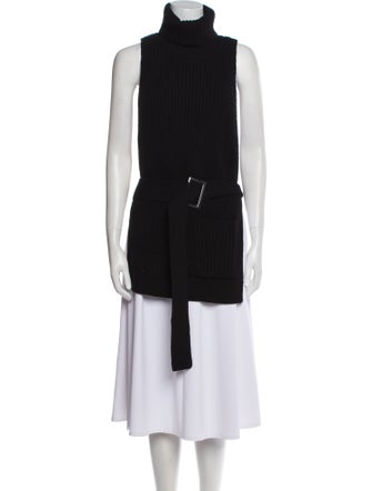 Tibi Merino Wool Turtleneck Sweater