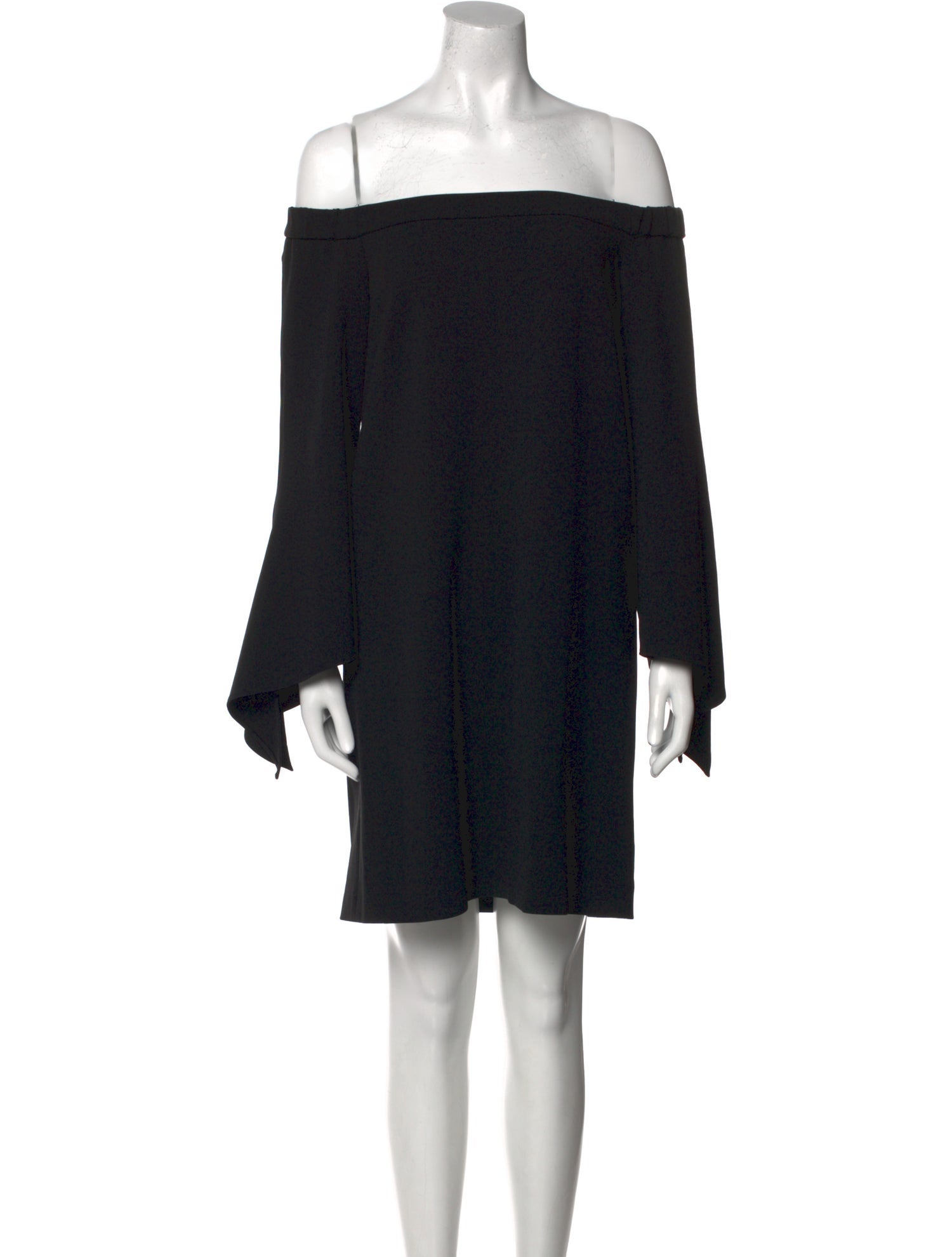 Tibi Off-The-Shoulder Mini Dress