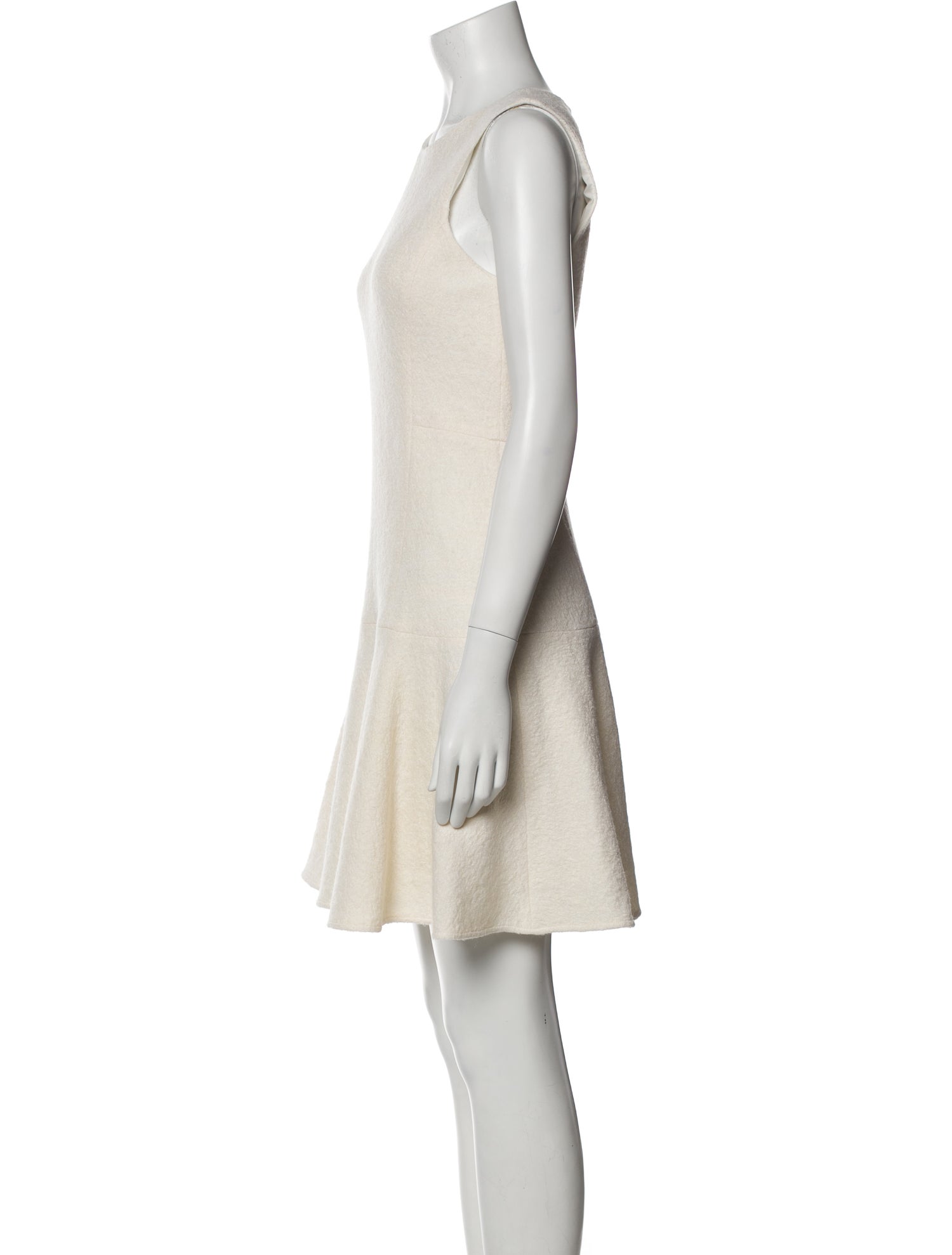 Tibi Scoop Neck Mini Dress