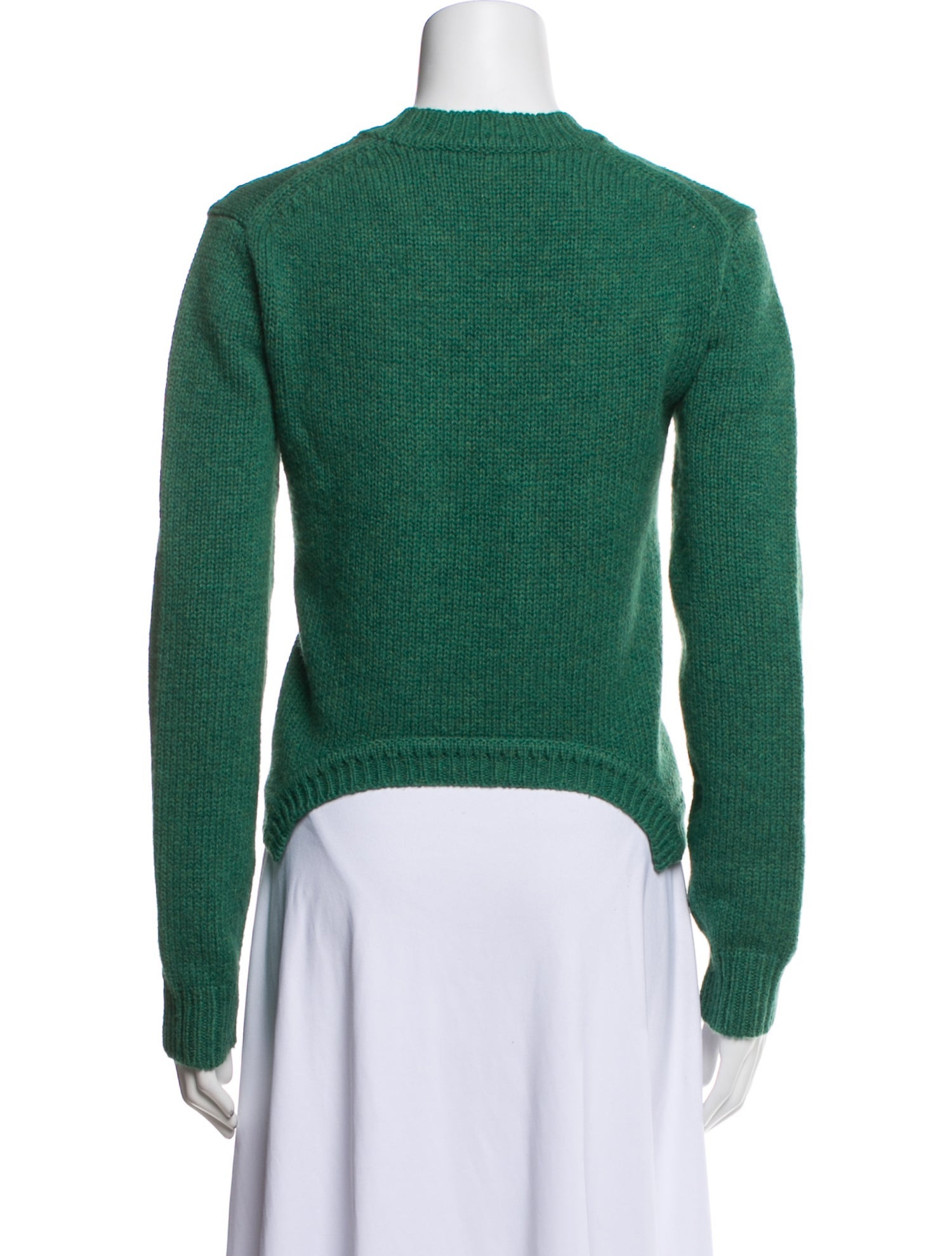 Tibi Wool Crew Neck Sweater