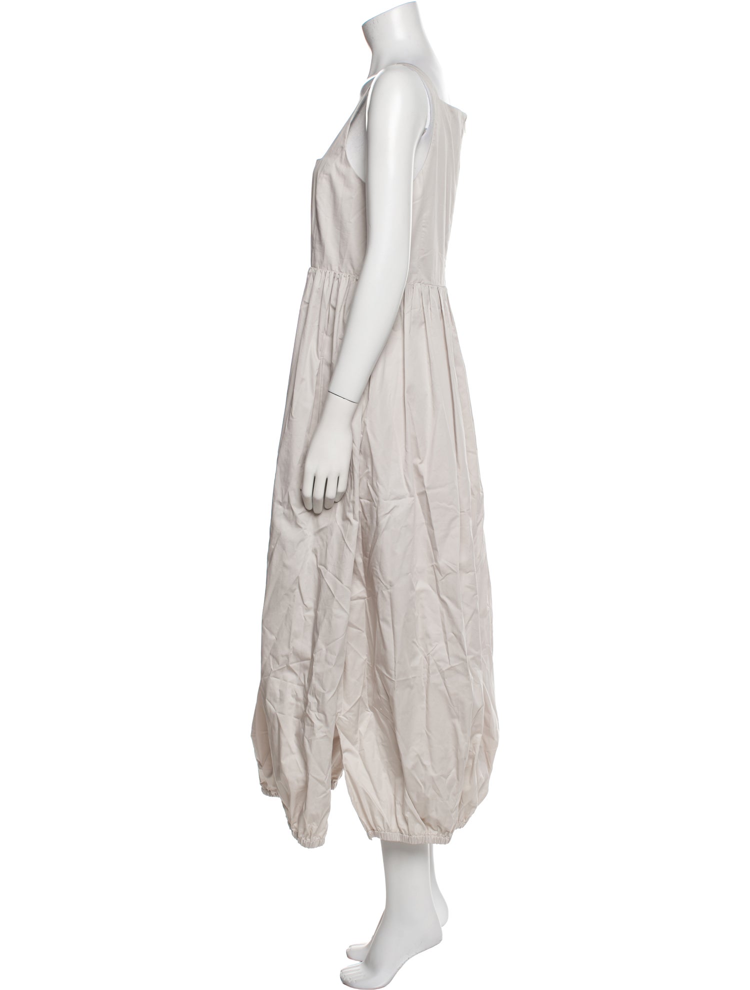 Tibi Square Neckline Long Dress w/ Tags