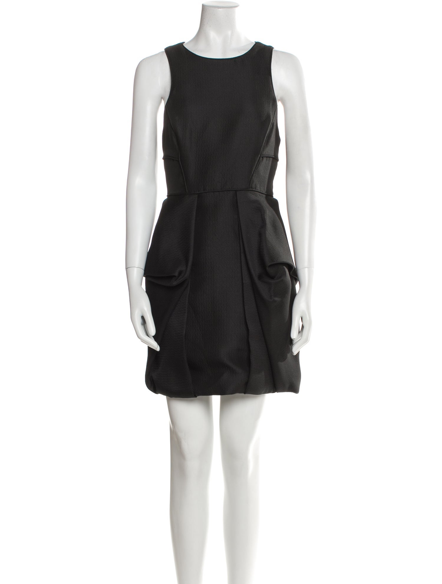 Tibi Scoop Neck Mini Dress