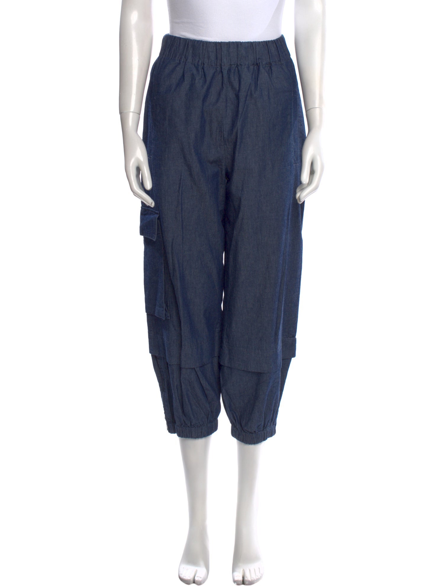 Tibi Straight Leg Pants