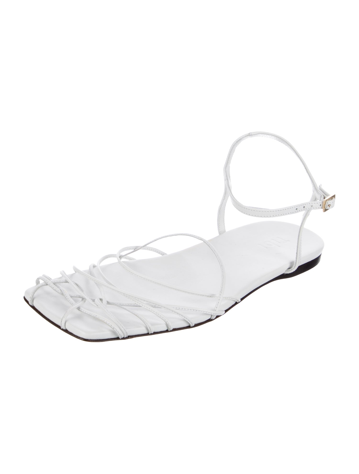 Tibi Leather Sandals