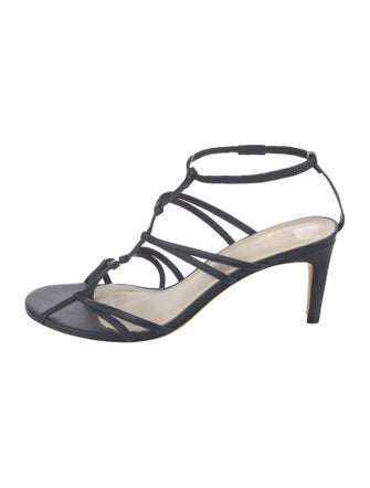 Tibi Leather Gladiator Sandals