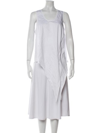 Tibi Scoop Neck Sleeveless Tunic