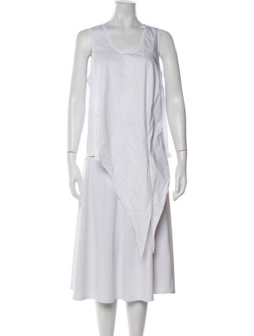 Tibi Scoop Neck Sleeveless Tunic
