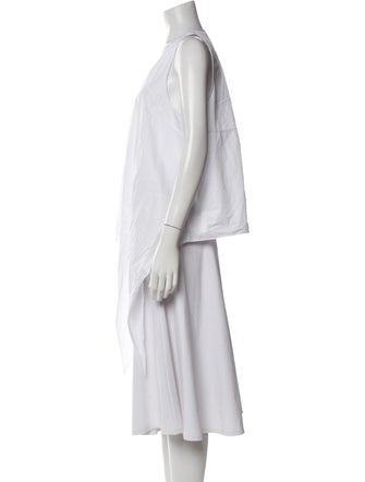 Tibi Scoop Neck Sleeveless Tunic