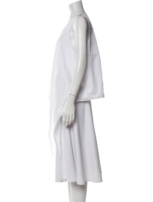 Tibi Scoop Neck Sleeveless Tunic