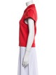 Tibi Short Sleeve Polo
