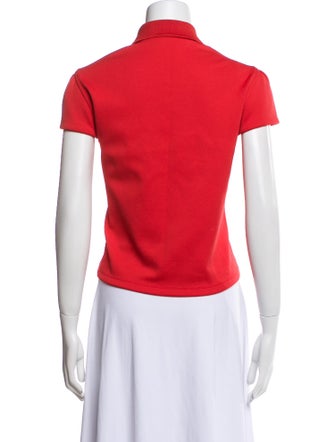 Tibi Short Sleeve Polo