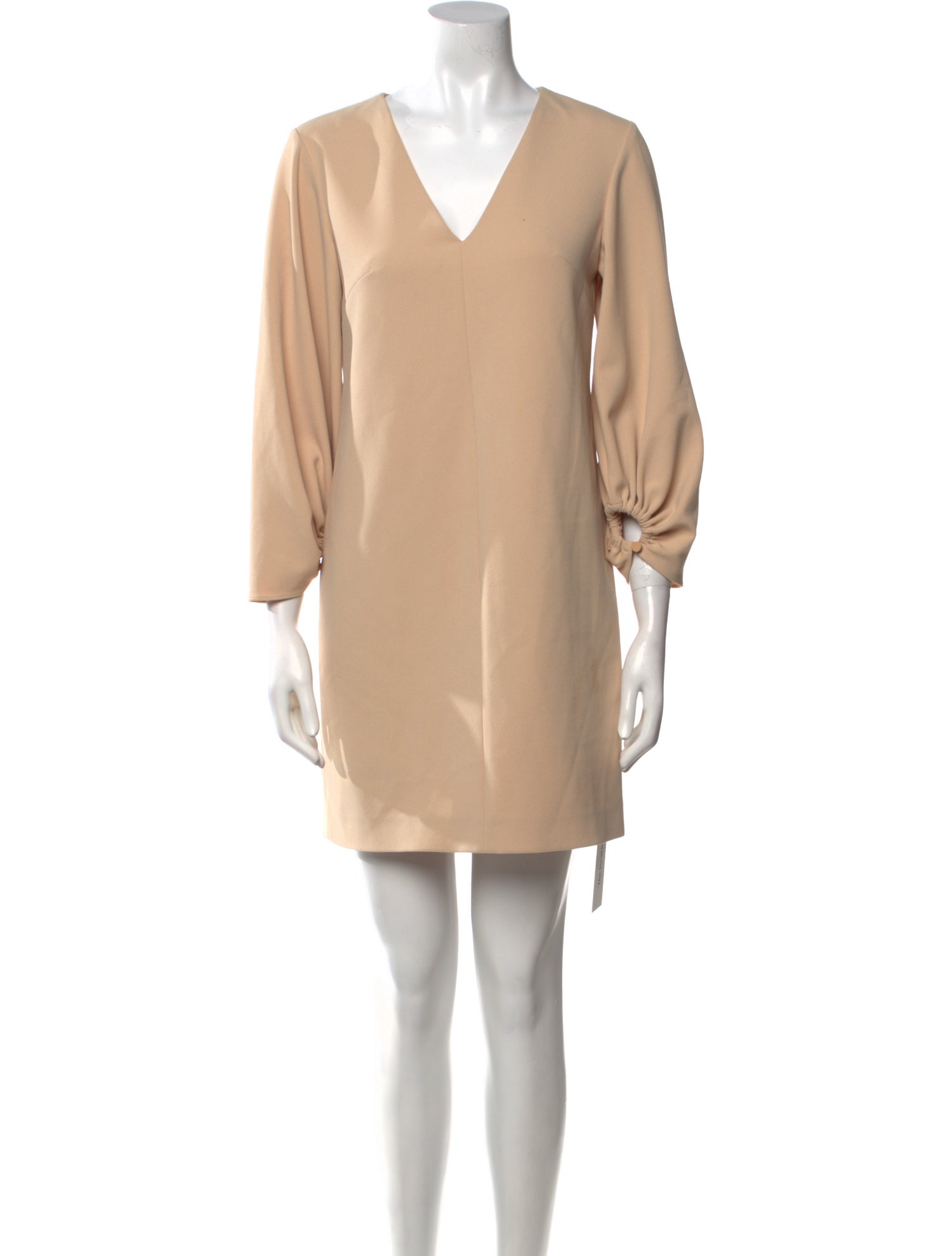 Tibi V-Neck Mini Dress