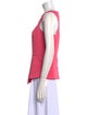 Tibi Crew Neck Sleeveless Top