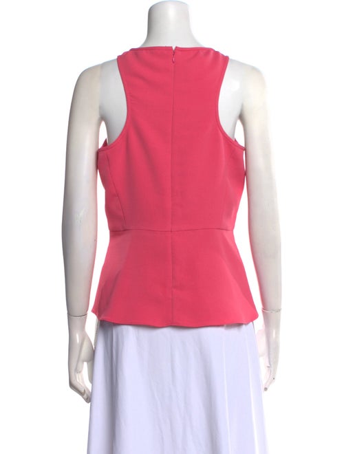 Tibi Crew Neck Sleeveless Top