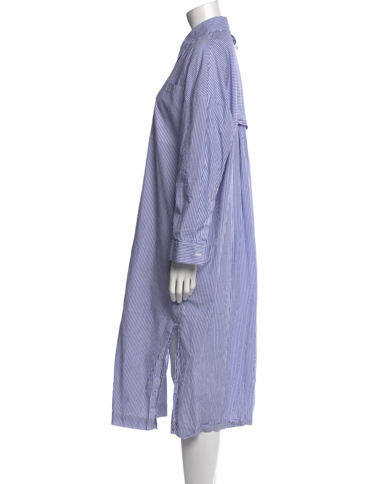 Tibi Striped Midi Length Dress