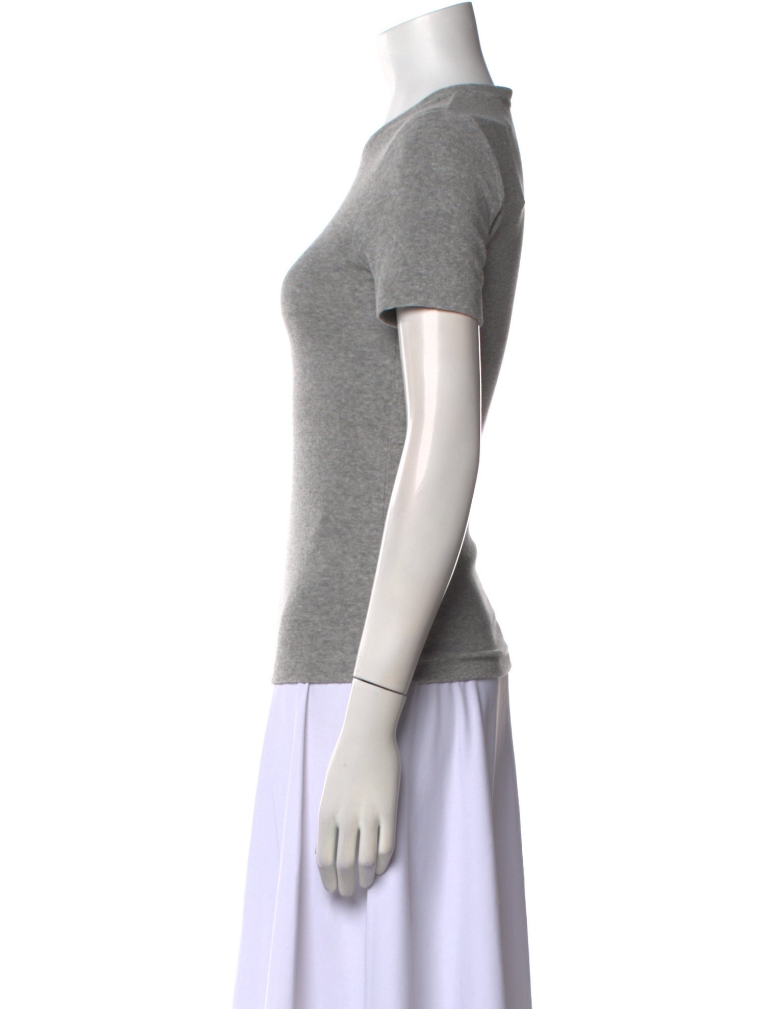Tibi Crew Neck Short Sleeve T-Shirt w/ Tags