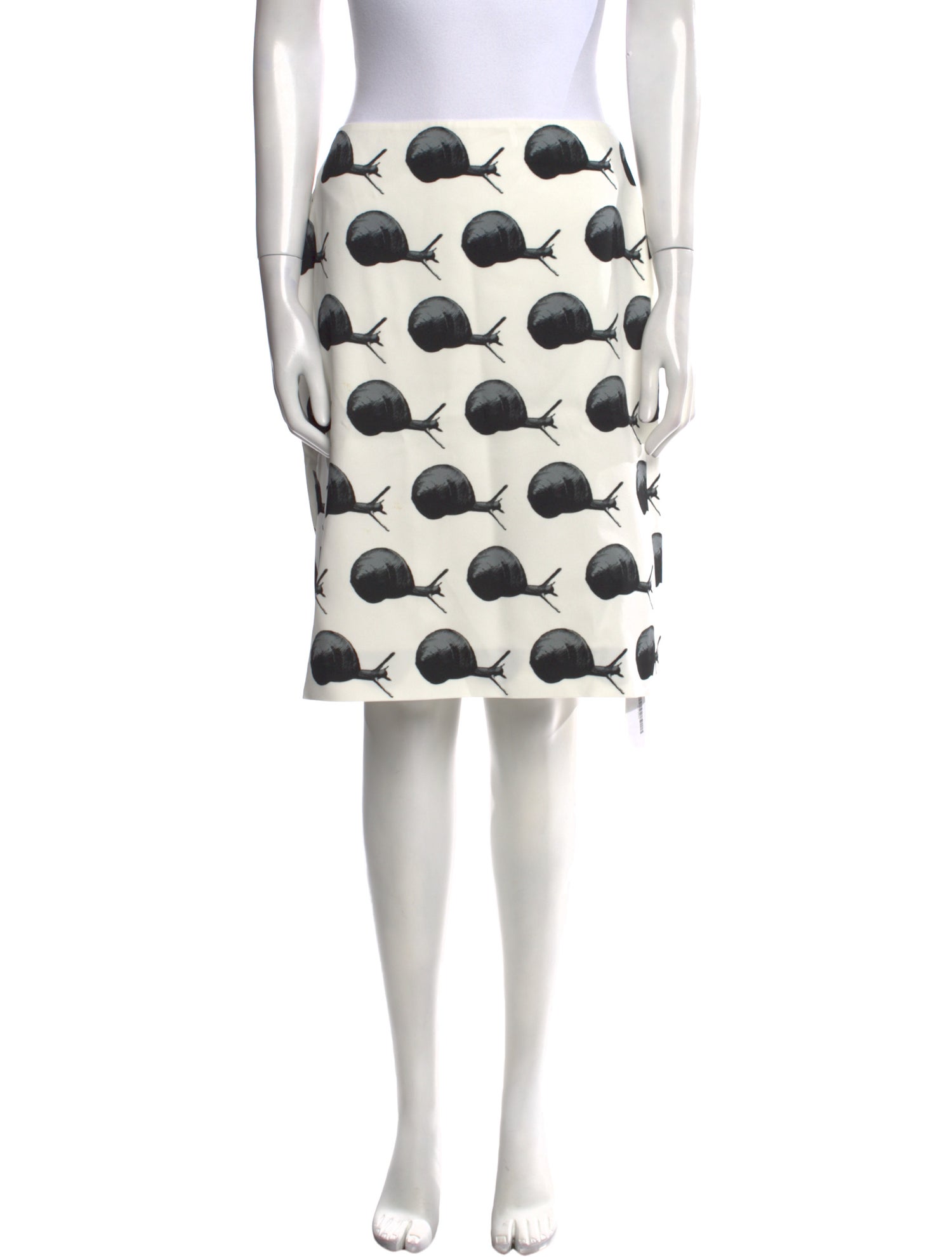 Tibi Printed Knee-Length Skirt