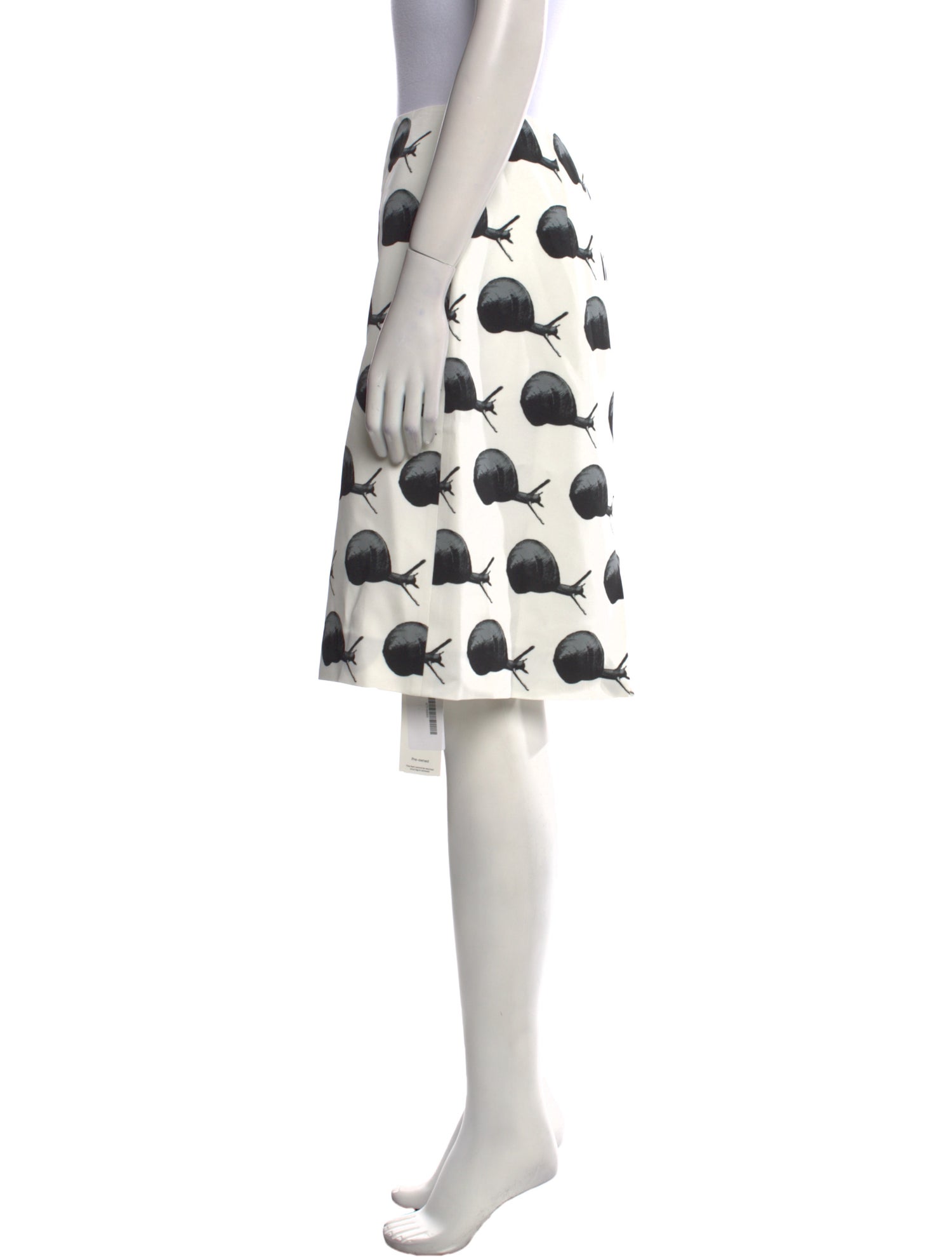 Tibi Printed Knee-Length Skirt