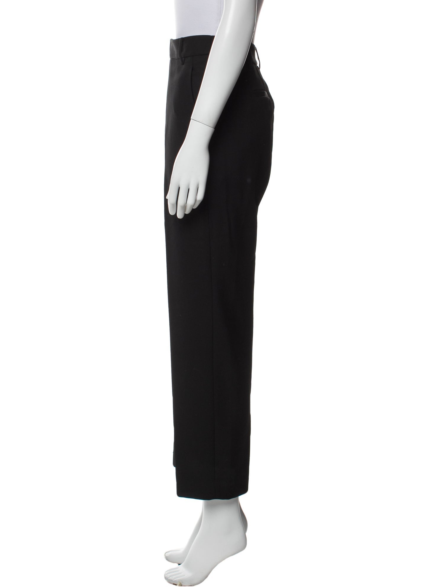 Tibi Virgin Wool Straight Leg Pants
