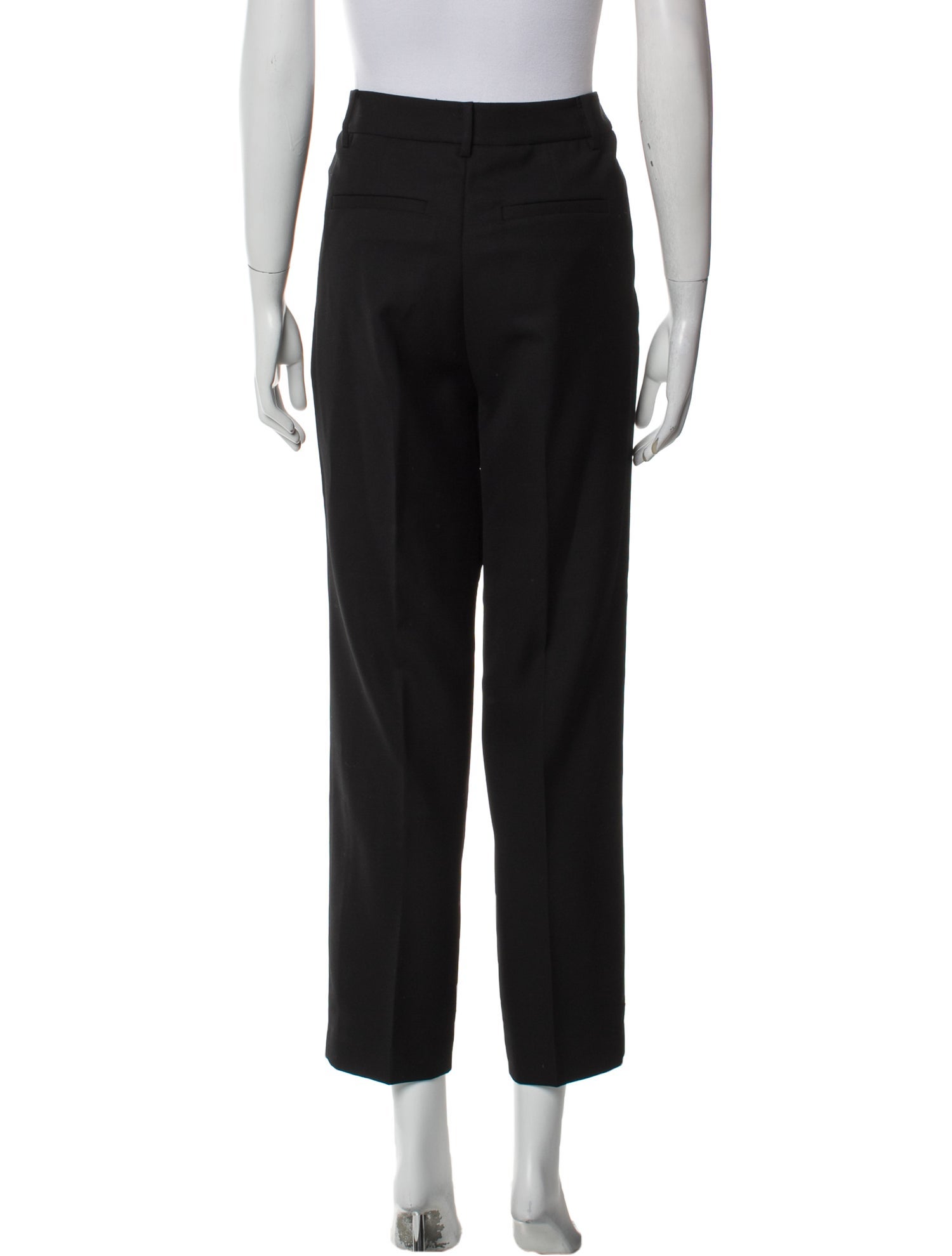 Tibi Virgin Wool Straight Leg Pants