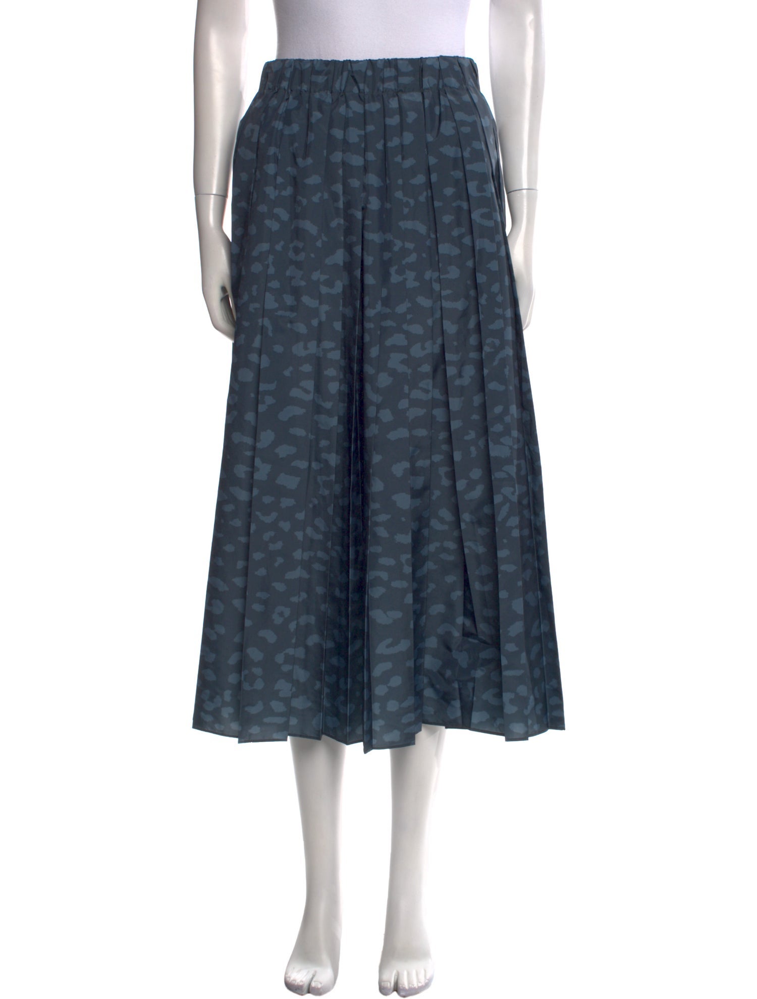 Tibi Printed Midi Length Skirt