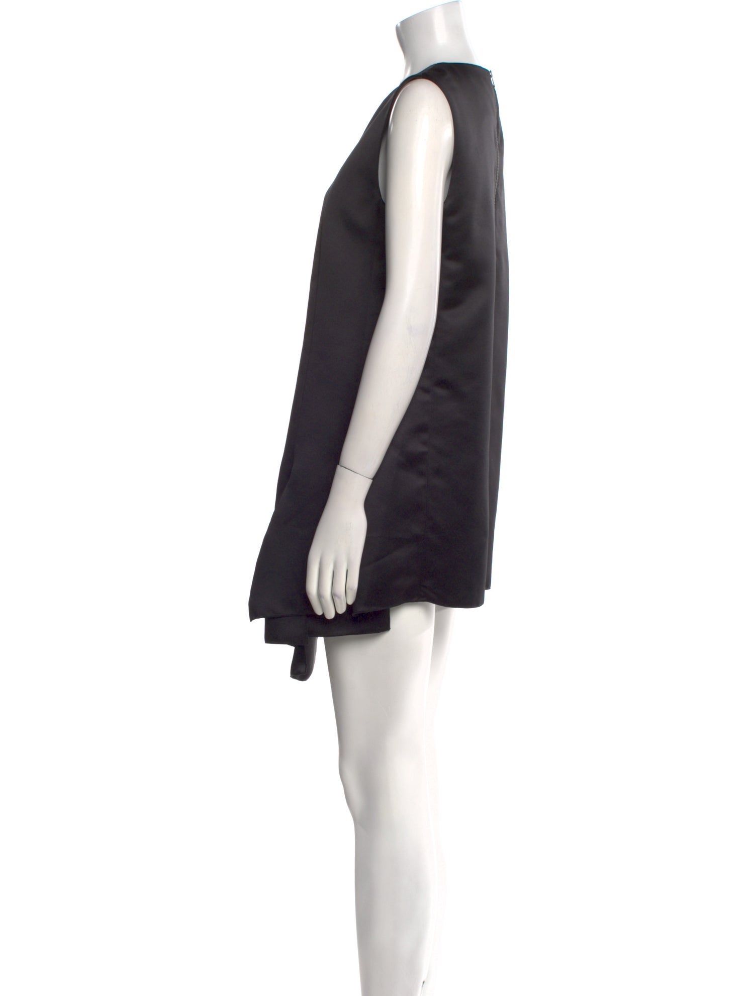 Tibi Scoop Neck Mini Dress