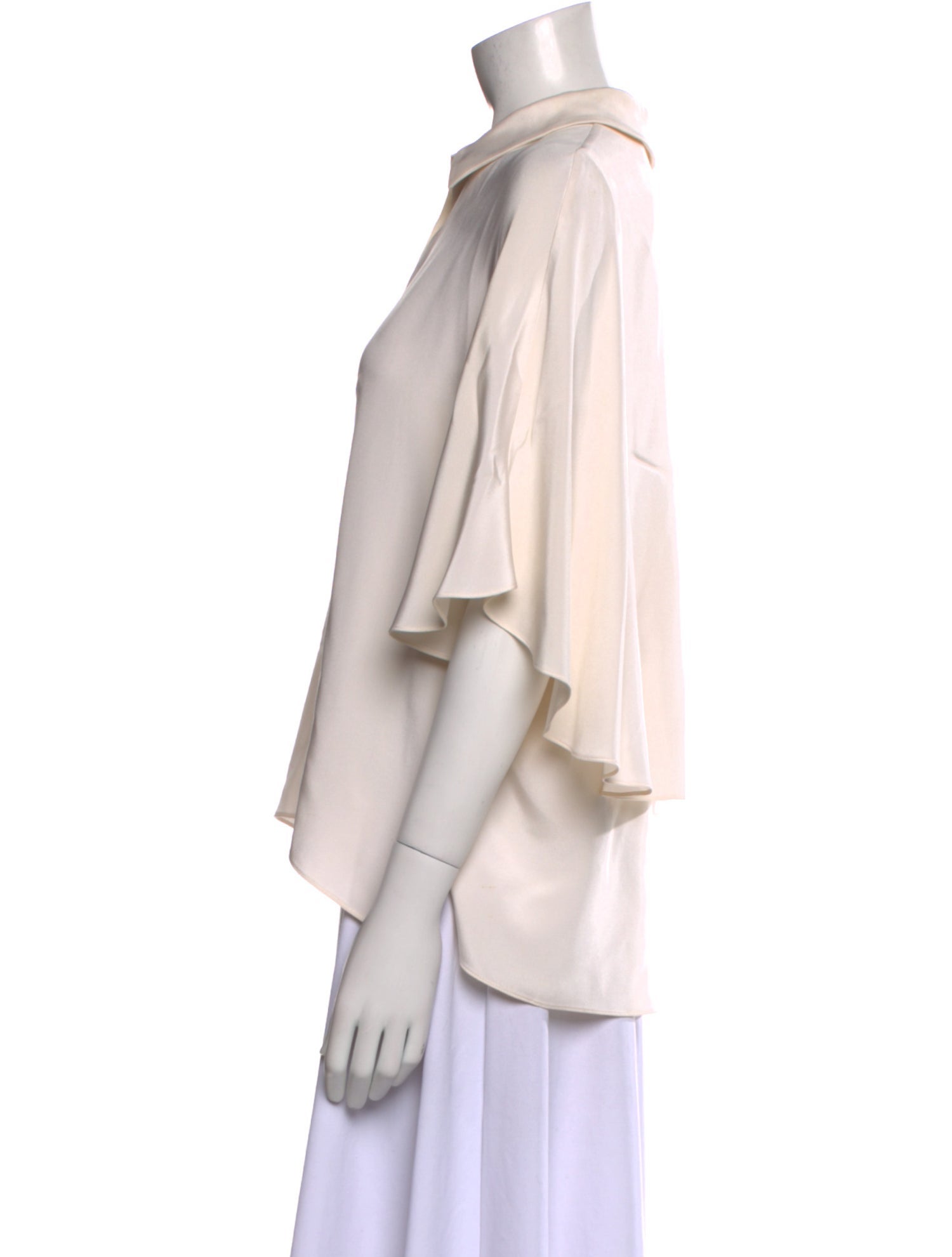 Tibi Short Sleeve Polo