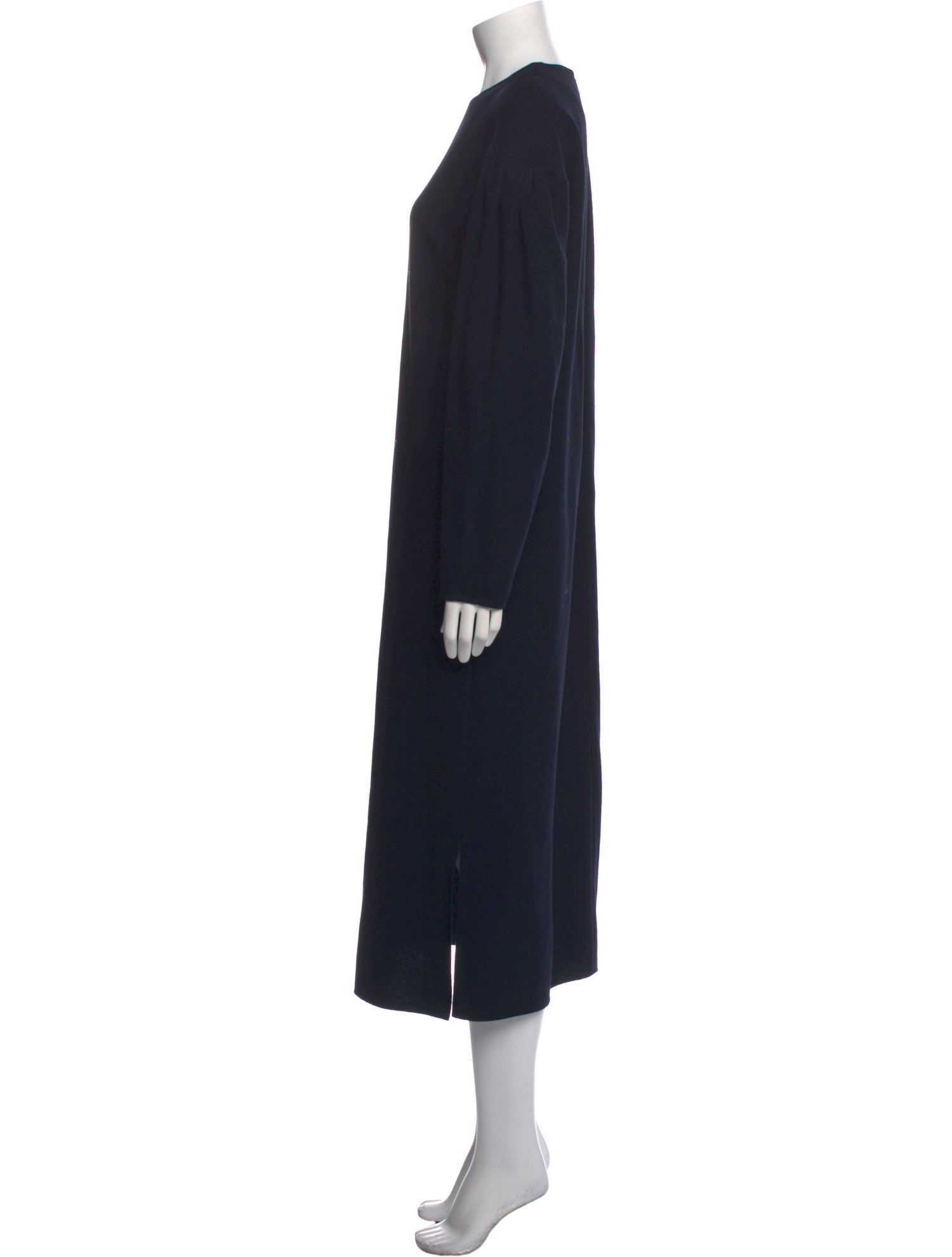 Tibi Crew Neck Long Dress