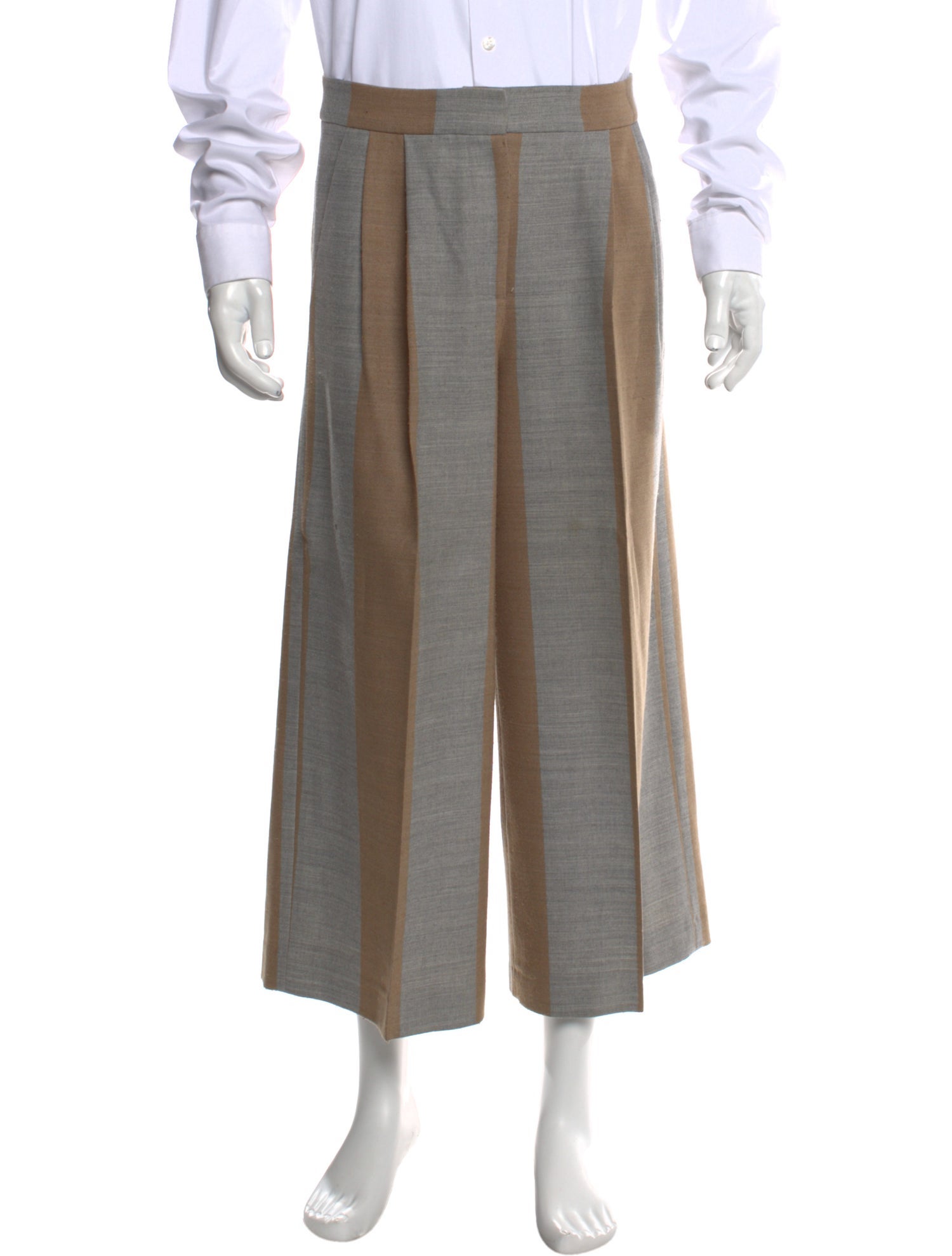 Tibi Colorblock Pattern Dress Pants