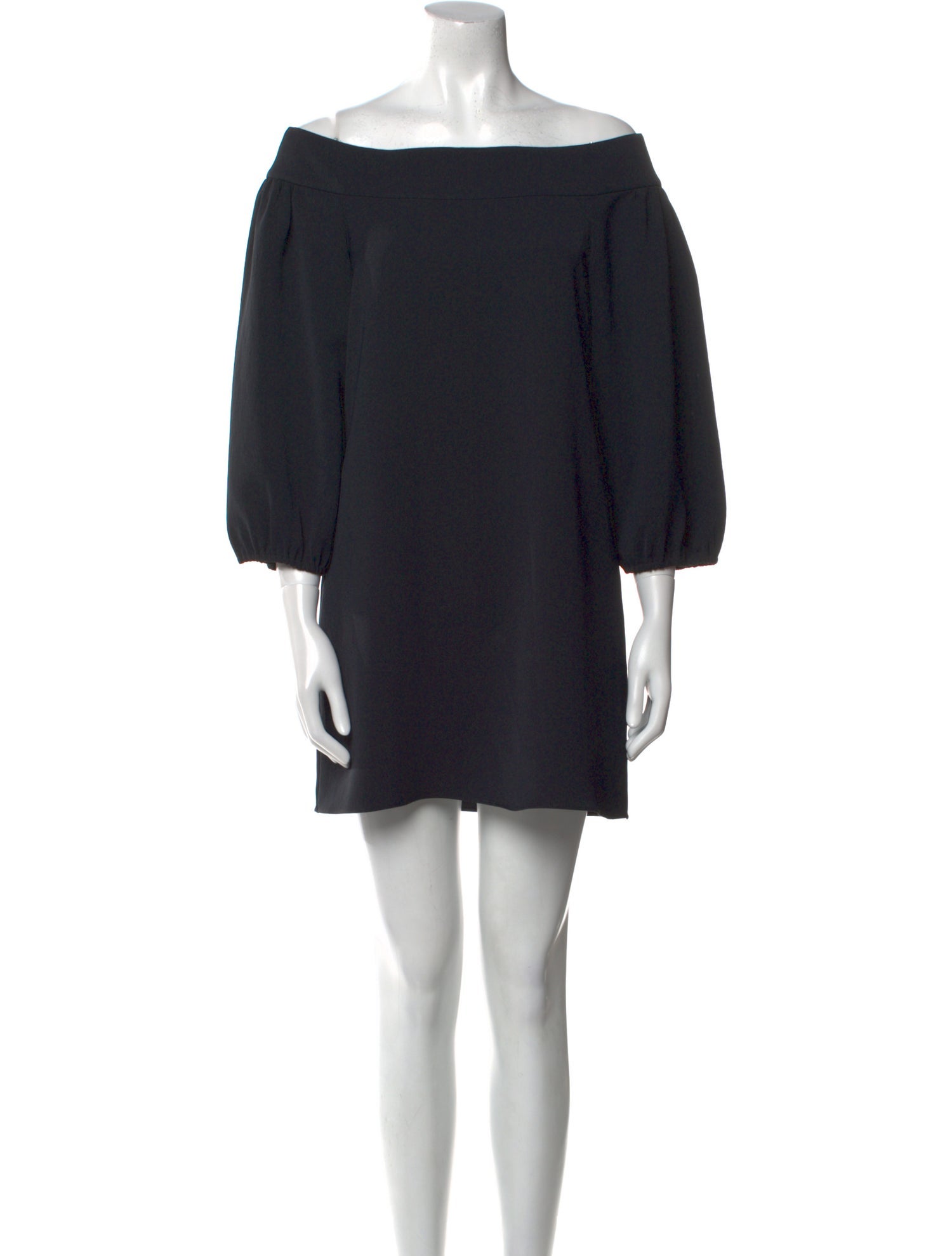 Tibi Off-The-Shoulder Mini Dress