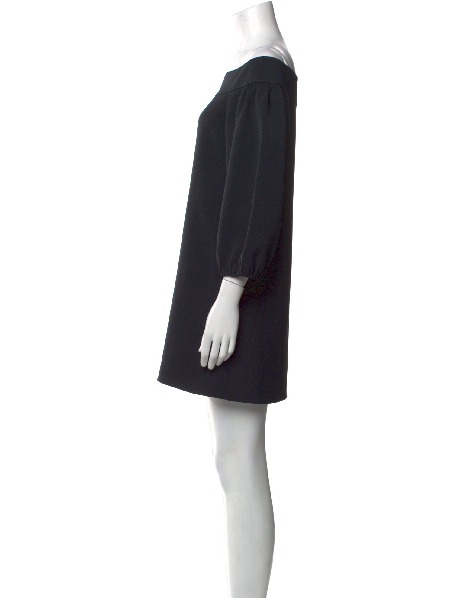 Tibi Off-The-Shoulder Mini Dress