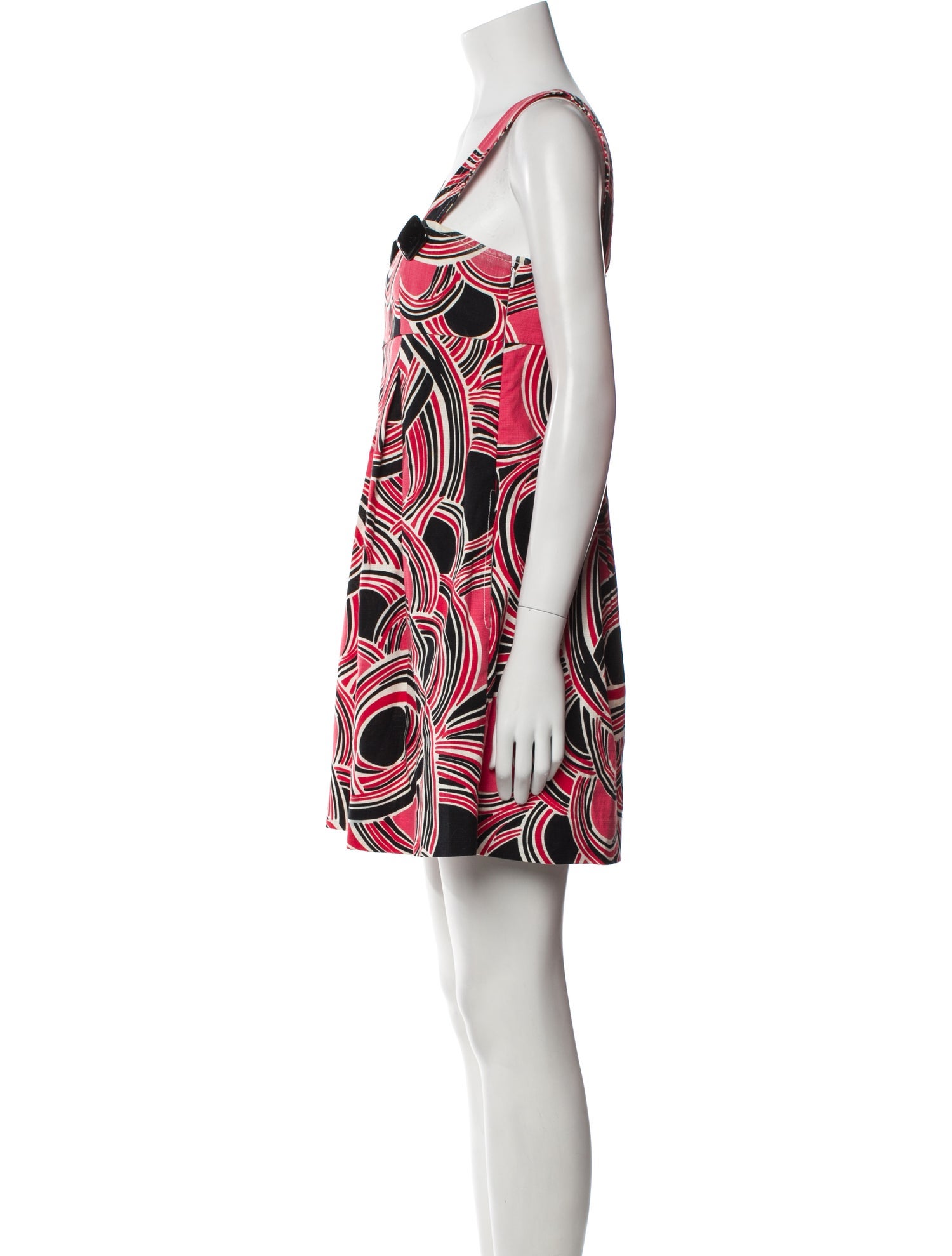 Tibi Printed Mini Dress