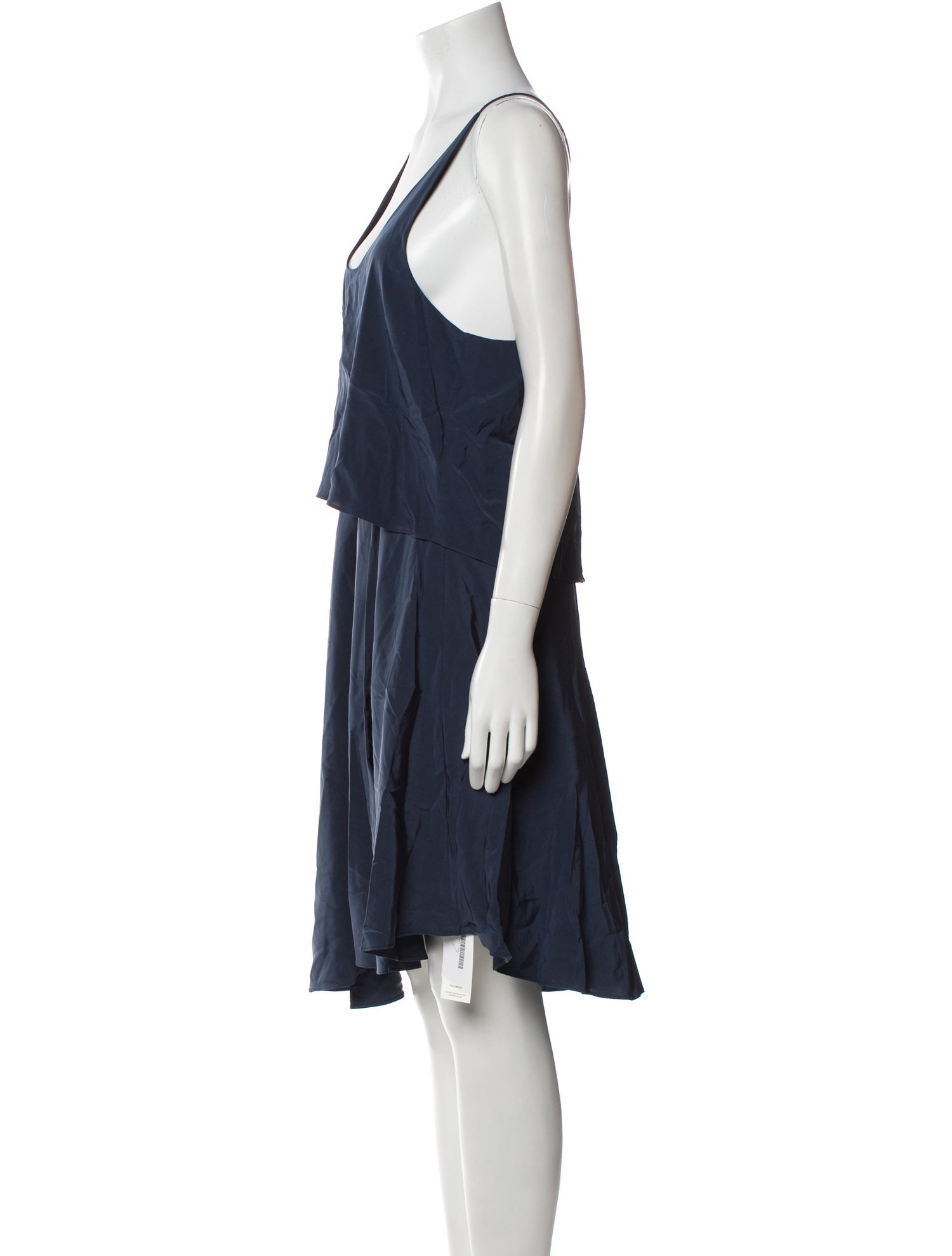 Tibi Silk Midi Length Dress