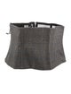 Tibi Wool Houndstooth Print Crop Top