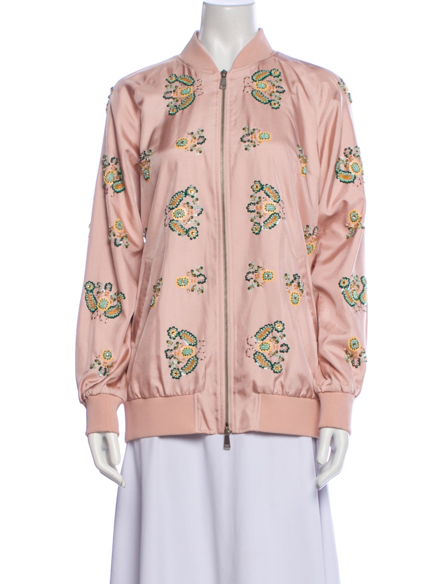 Tibi Floral Print Jacket