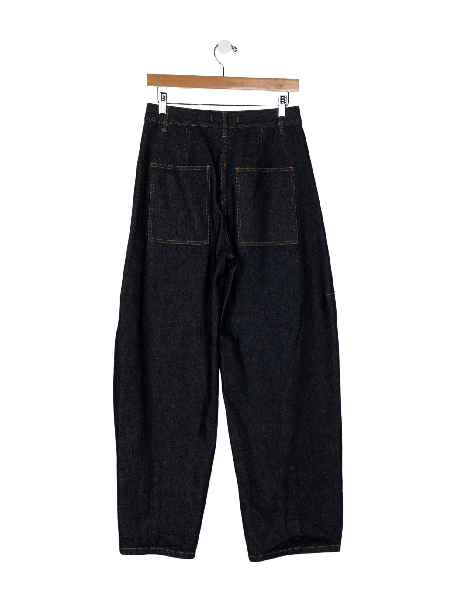 Tibi High-Rise Wide Leg Jeans