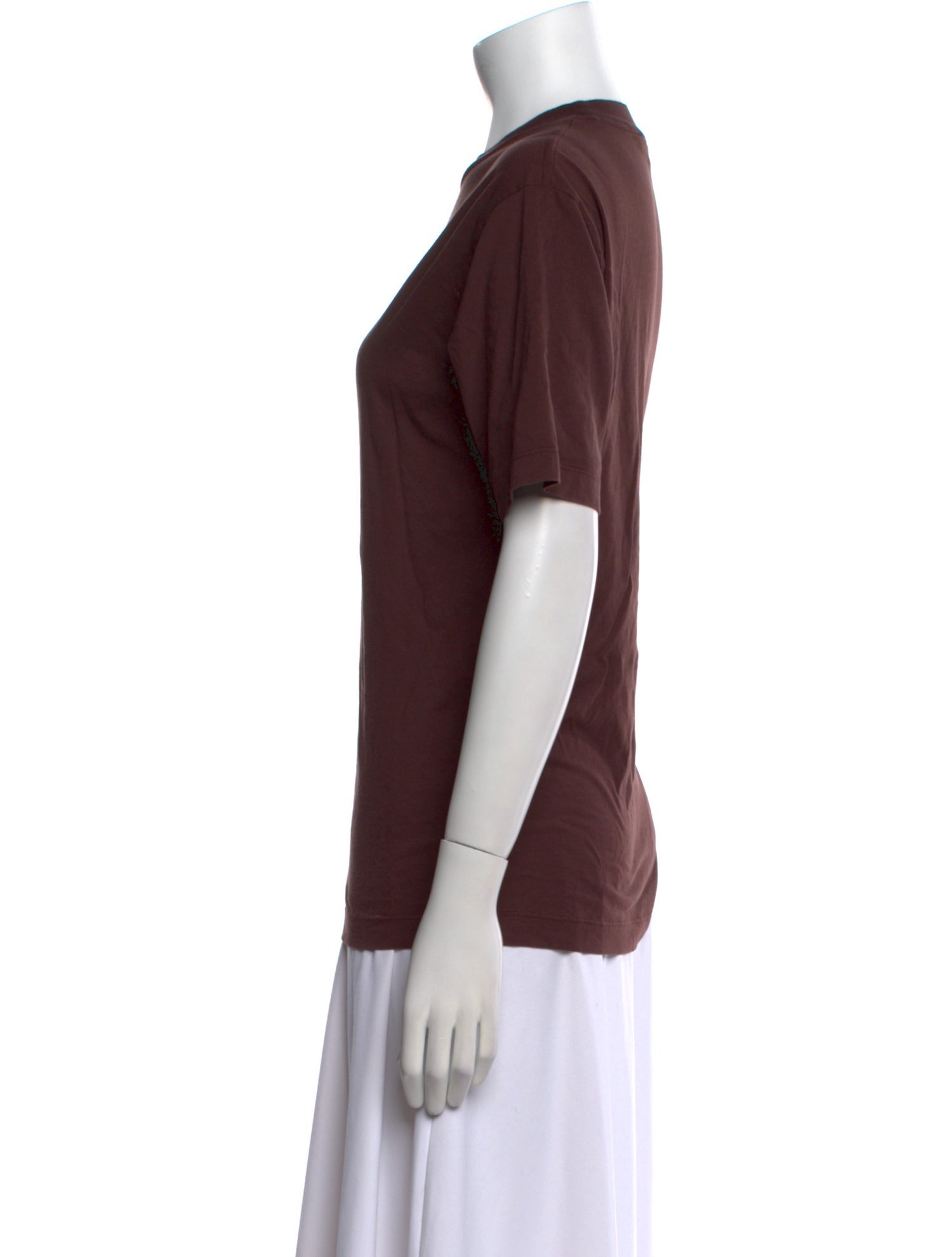 Tibi Crew Neck Short Sleeve T-Shirt