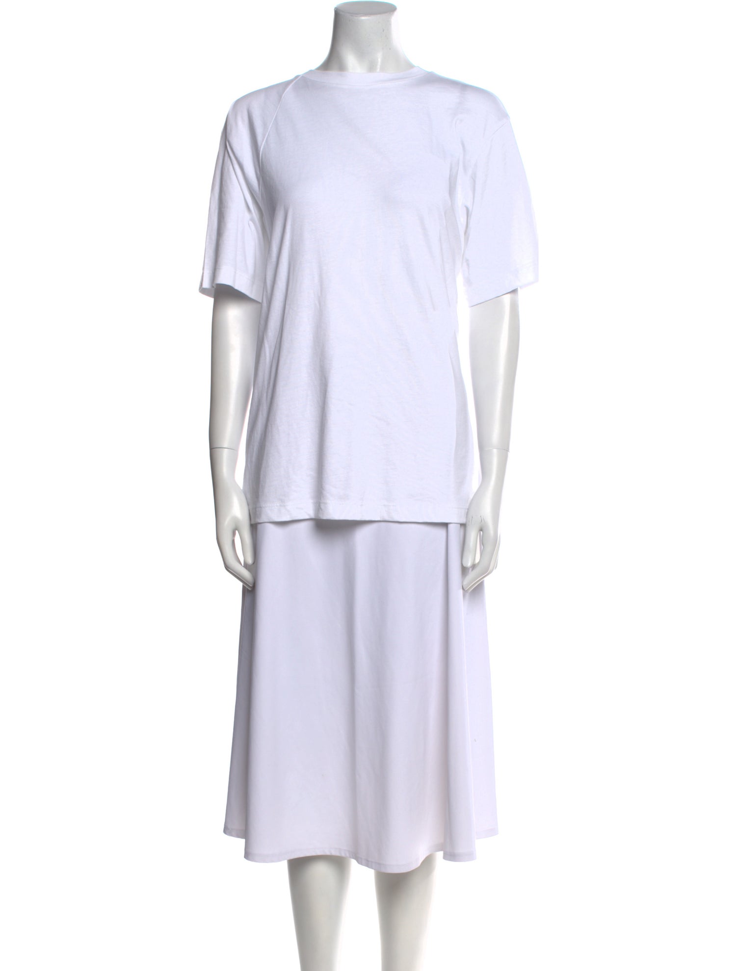 Tibi Bateau Neckline Short Sleeve T-Shirt w/ Tags