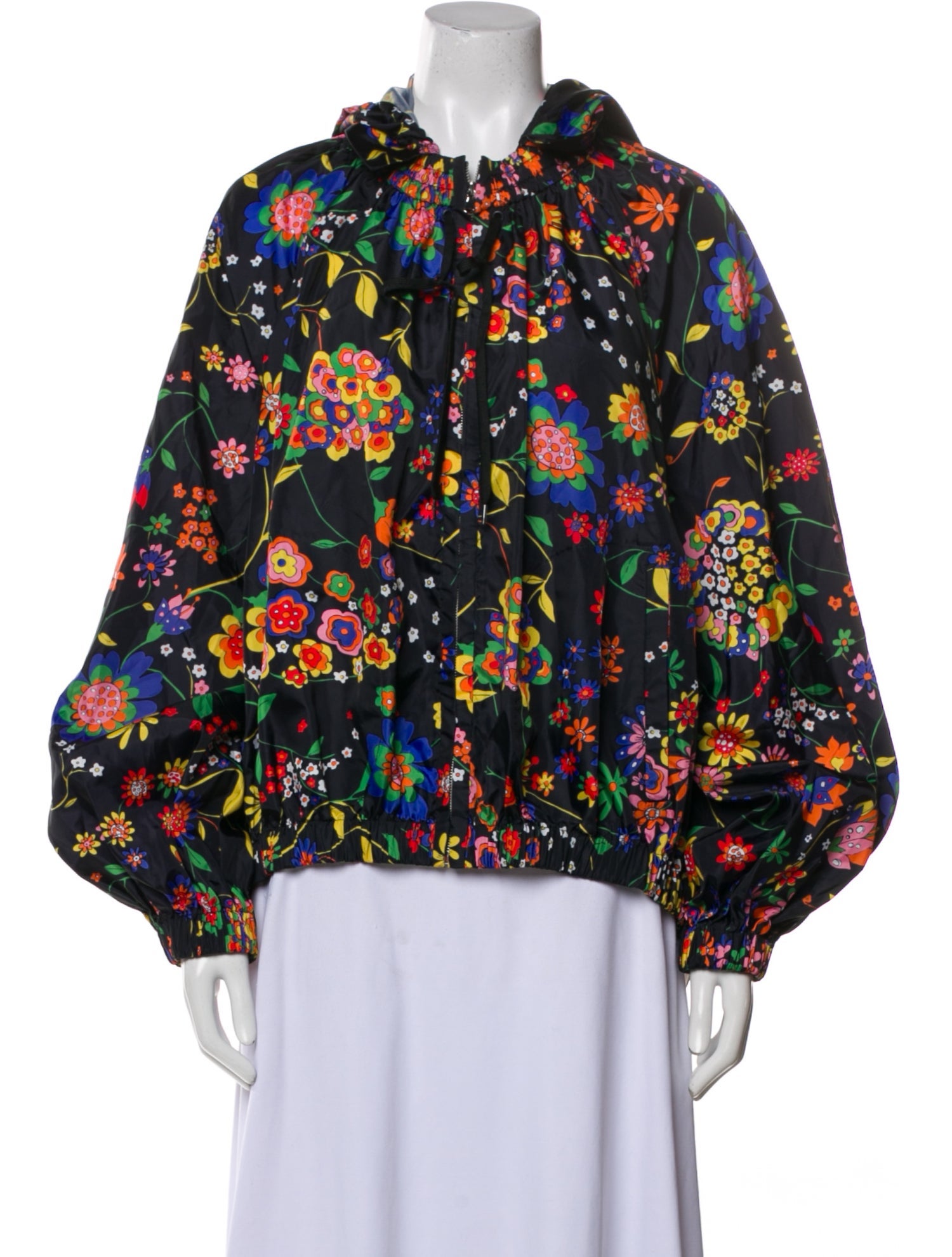 Tibi Floral Print Jacket