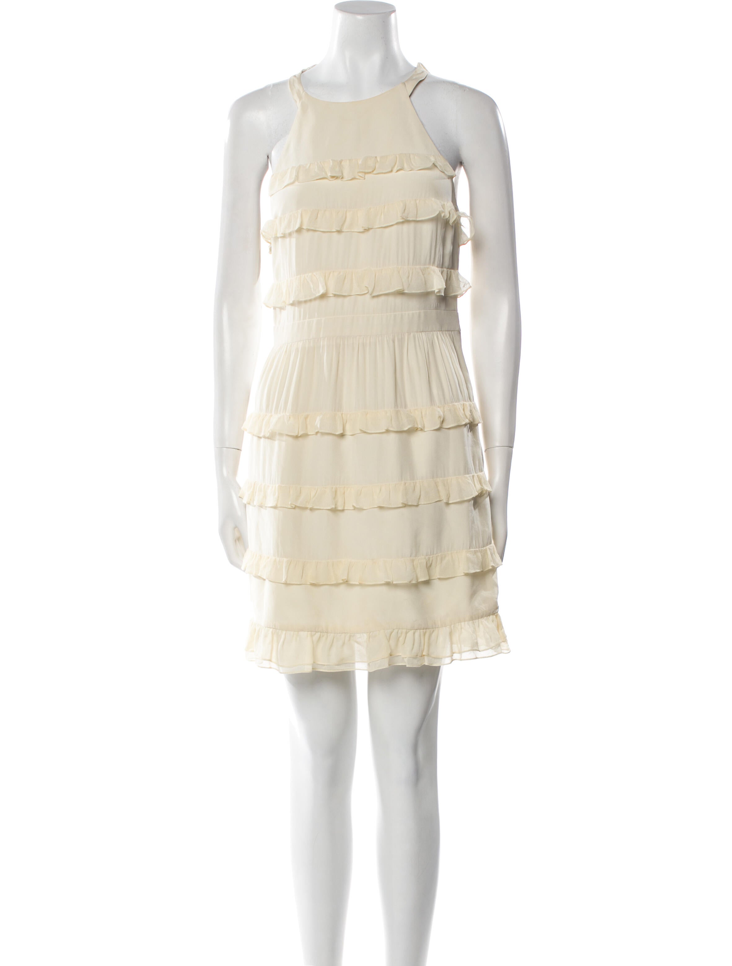 Tibi Silk Knee-Length Dress